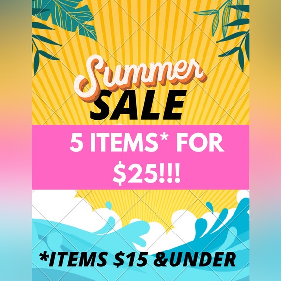 Summer Sale! BUNDLE & SAVE in items in my closet! - Picture 1 of 1